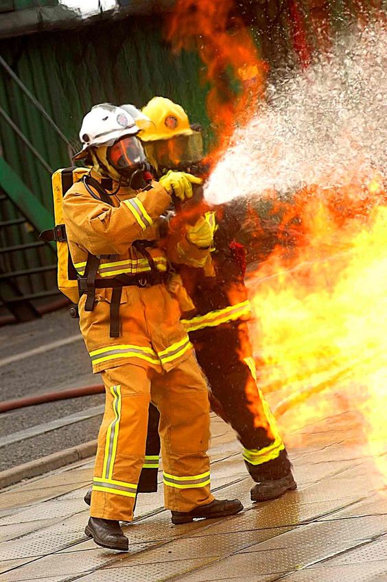 The use of firefighting foam